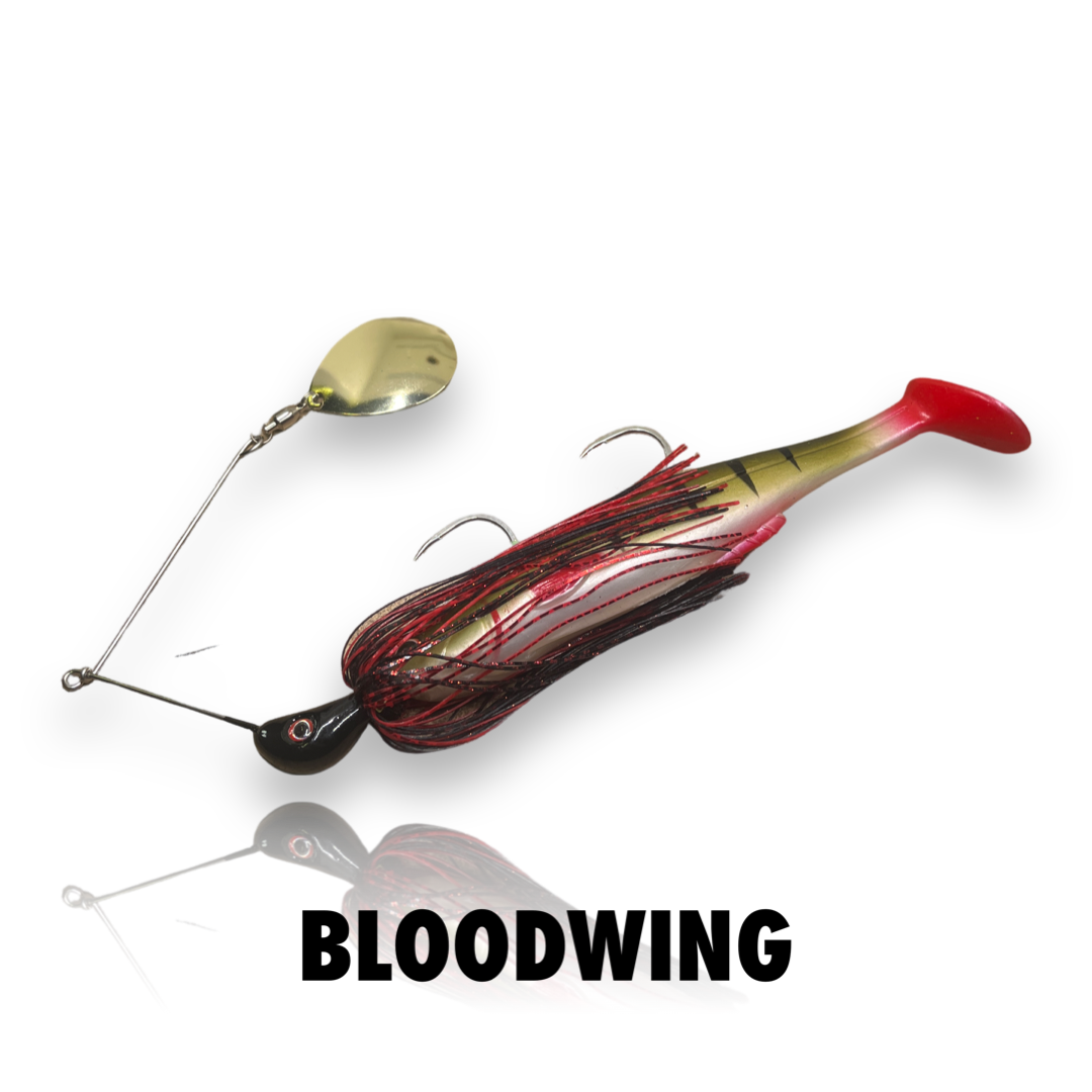 Spinwright - BEAST 1oz Spinnerbait x IRUKANJI 7”