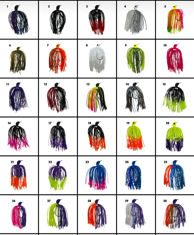 Spinwight - 5/8oz spinnerbait single willow