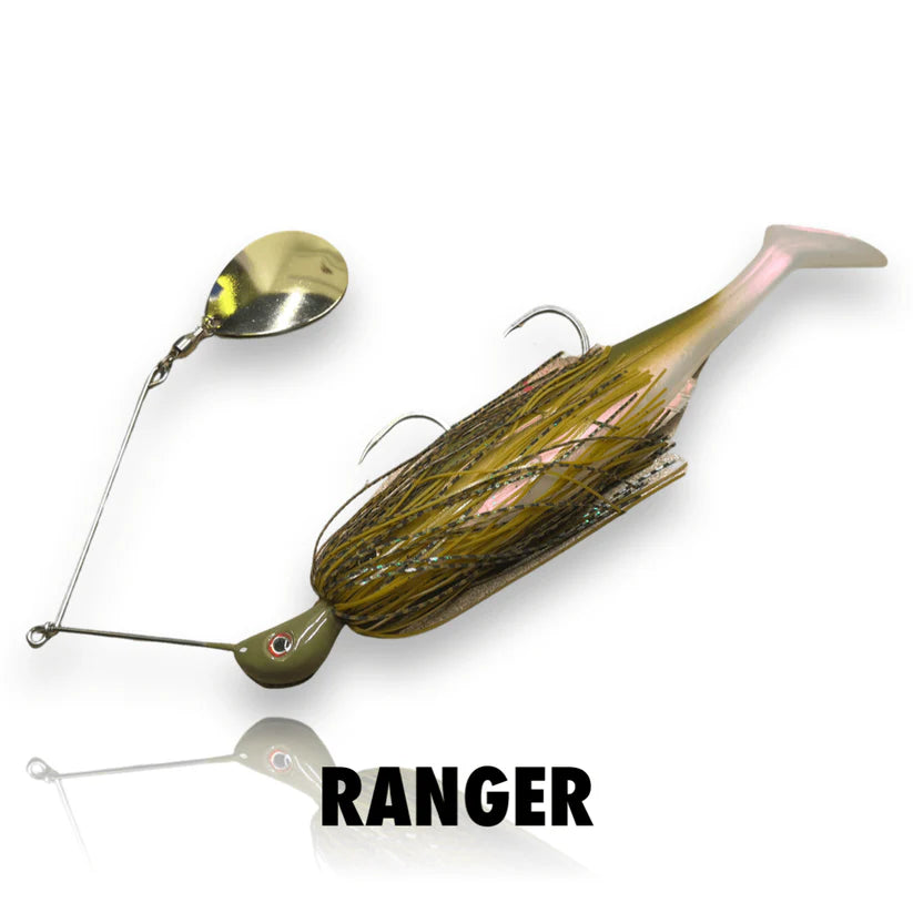 Spinwright - BEAST 1oz Spinnerbait x IRUKANJI 7”