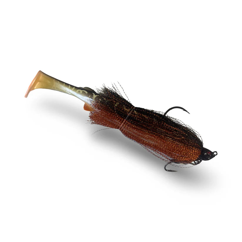 Spinwright - Fluffball x Raijin Shad 220