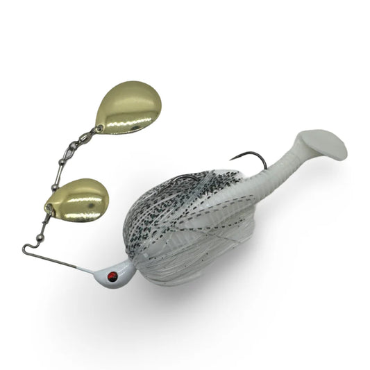 Spinwight - 5/8oz spinnerbait double colorado rigged 4"