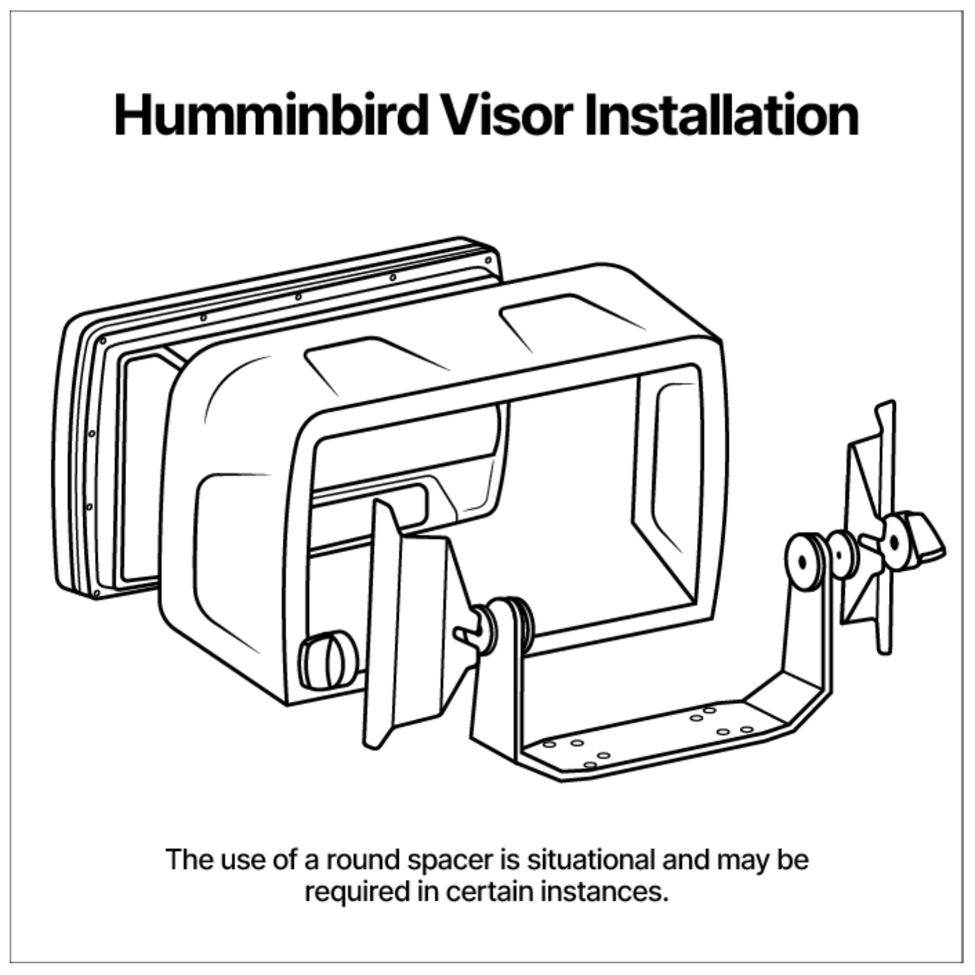 Humminbird Visors